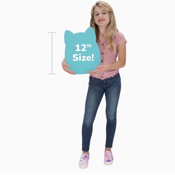 Squishmallows 12” Keith the Blue Tie Dyed Dragon 2021 - Picture 13 of 13